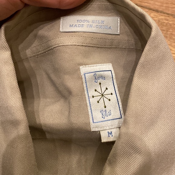 Tan button down - Picture 2 of 2